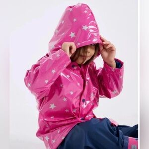 Hatley girls rain jacket